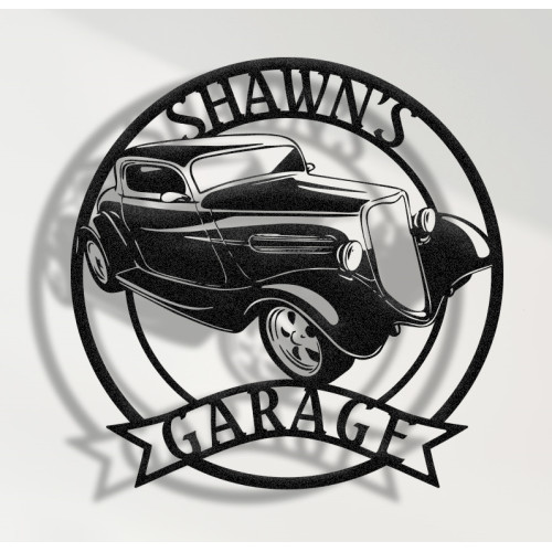 1933 Ford Coupe Metal Sign, Classic Car Decor, Garage Wall Art, Vintage Hot Rod Sign, Ford Garage Plaque, Personalized Ford Sign, Retro Car Enthusiast Gift