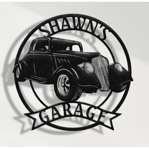 1933 Willys Coupe Metal Sign, Classic Car Decor, Garage Wall Art, Vintage Hot Rod Sign, Willys Garage Plaque, Personalized Willys Sign, Retro Car Enthusiast Gift
