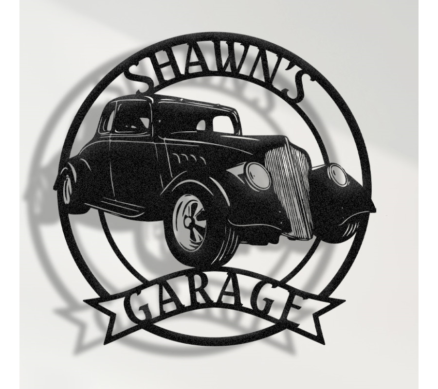 1933 Willys Coupe Metal Tablo, Klasik Araba Dekoru, Garaj Duvar Süsü, Vintage Hot Rod Tabela, Willys Garaj Panosu, Kişiye Özel Willys Tablo, Retro Araba Sever Hediye