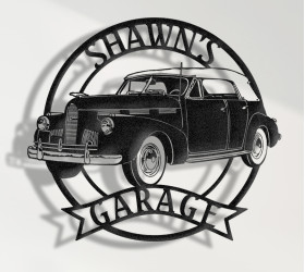 1939 Oldsmobile 80 Metal Sign, Classic American Car Wall Art, Vintage Oldsmobile Garage Decor, Personalized Olds Sign, Retro Car Collector Gift
