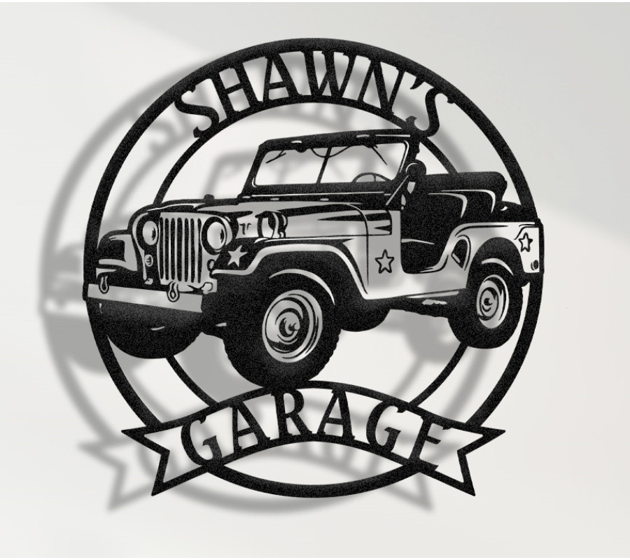 1952 Willys Jeep Metal Tablo, Vintage Askeri 4x4 Duvar Dekoru, Klasik Jeep Garaj Süsü, Off-Road Macera Panosu, Kişiye Özel Willys Koleksiyon Tabelası