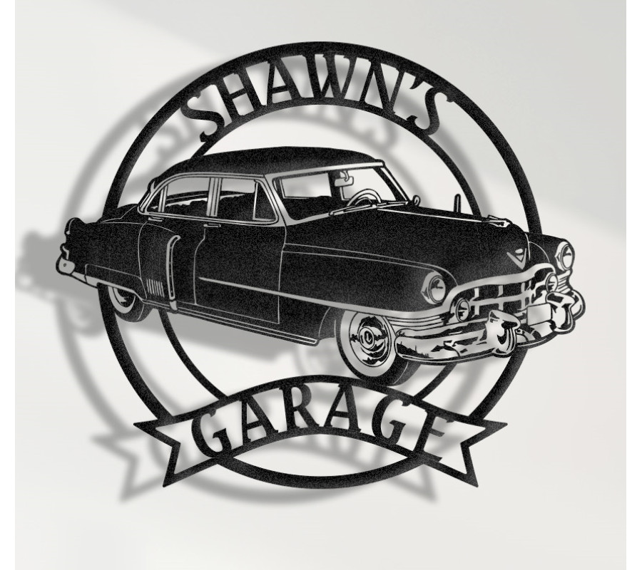 1953 Cadillac Fleetwood 60 Special Metal Tablo, Vintage Lüks Araba Duvar Dekoru, Klasik Cadillac Garaj Süsü, Retro Amerikan Prestij Panosu, Kişiye Özel Koleksiyon Tabelası