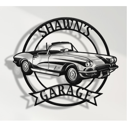 1962 Chevrolet  Metal Sign, Classic American  Wall Art, Vintage C1  Garage Decor, Retro Roadster Plaque, Personalized Collector Sign