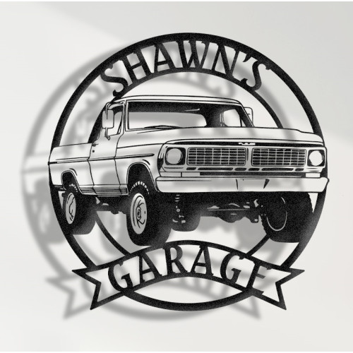 1970 Ford F-150 Ranger Metal Wall Art - Classic Pickup Truck Decor - Vintage Garage Sign - Retro Ford Truck Wall Art - Personalized Car Gift
