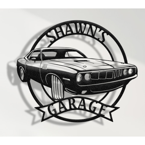 1970 Plymouth Barracuda Metal Duvar Tablosu - Klasik Kaslı Araba Dekoru - Vintage Garaj Tabelası - Retro Plymouth Cuda Metal Tablo - Kişiye Özel Araba Hediyesi