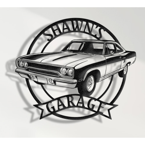 1970 Plymouth Road Runner Metal Wall Sign - Personalized Garage Decor - Classic Muscle Car Wall Art