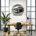 1973 Chevy Camaro Metal Wall Sign - Personalized Garage Decor - Classic Muscle Car Wall Art
