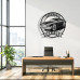 1973 Chevy Camaro Metal Wall Sign - Personalized Garage Decor - Classic Muscle Car Wall Art