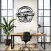 1973 Ford Mustang Mach 1 Metal Wall Sign - Personalized Garage Decor - Classic Muscle Car Wall Art