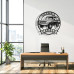 1975 Ford Bronco Metal Wall Sign - Personalized Garage Decor - Classic SUV Wall Art