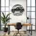 1989 Ford Bronco Metal Wall Sign - Personalized Garage Decor - Classic SUV Wall Art