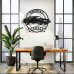 1990 Ford Mustang Metal Wall Sign - Personalized Garage Decor - Classic Muscle Car Wall Art