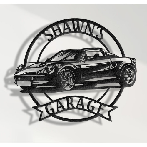 1998 Lotus Elise S1 Metal Wall Sign - Personalized Garage Decor - Classic  Wall Art