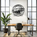 2002 Ford Thunderbird Metal Wall Sign - Personalized Garage Decor - Classic Retro Car Wall Art