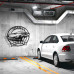 2002 Ford Thunderbird Metal Wall Sign - Personalized Garage Decor - Classic Retro Car Wall Art