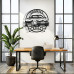 Alfa Romeo Spider (Type 916) Metal Wall Sign - Personalized Garage Decor - Classic Italian  Wall Art