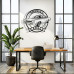 American Car 1968 Metal Wall Sign - Personalized Garage Decor - Classic Muscle Car Wall Art