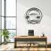 American Car 1969 Side View Metal Wall Sign - Personalized Garage Decor - Classic Muscle Car Wall Art