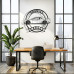 American Muscle Car 2015 Side View Metal Wall Sign - Personalized Garage Decor - Modern Muscle Car Wall Art