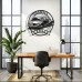 BMW 501 Metal Wall Sign - Personalized Garage Decor - Classic German Car Wall Art