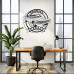 Cadillac De Ville 1969 Metal Wall Sign - Personalized Garage Decor - Classic American Luxury Car Wall Art