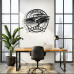 Chevrolet Bel Air 1957 Custom Metal Wall Sign – Personalized Garage or Home Decor