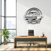 Chevrolet Bel Air 1956 Lowered Custom Metal Wall Sign – Personalized Garage or Home Decor