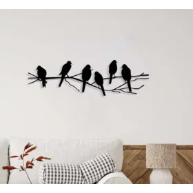 Birds Metal Cut Wall Art – Modern Home Decor, Minimalist Wall Decor