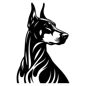 Dog Metal Cut Wall Art – Modern Home Decor, Minimalist Wall Decor